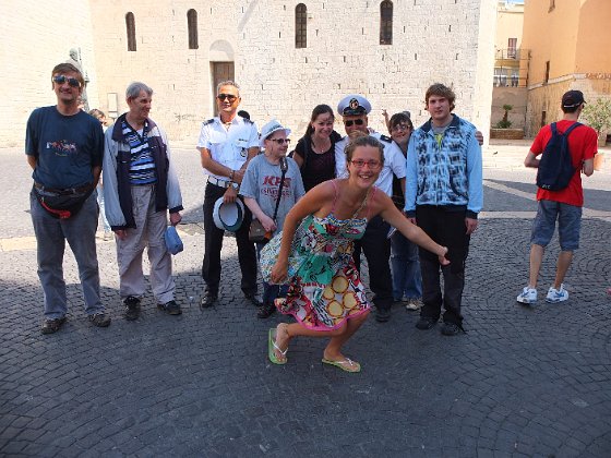 1-Náš výlet tradičně zahajujeme prohlídkou historického centra města Bari